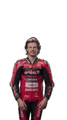 Happy Nicolo Bulega Sticker by WorldSBK
