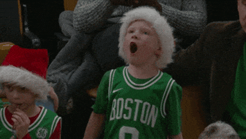 Happy Boston Celtics GIF by NBA