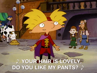 hey arnold nicksplat GIF