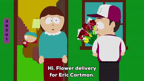 eric cartman delivery GIF by South Park 