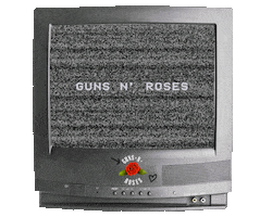 Tv Static Gnfnr Sticker by Guns N' Roses