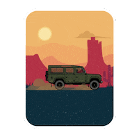 Sticker Jeep Sticker by Polarsteps