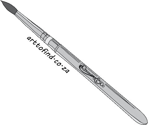 Brush Sticker by Art to find