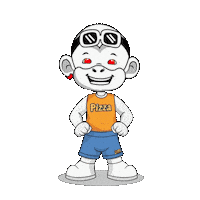 Pizza Time Sticker by Zhot