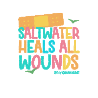 Band Aid Beach Sticker by Riviera Nayarit