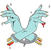 Scared Break Free Sticker by Lexi Sermis