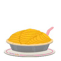 Cream Pie Cake Sticker by caramiaph