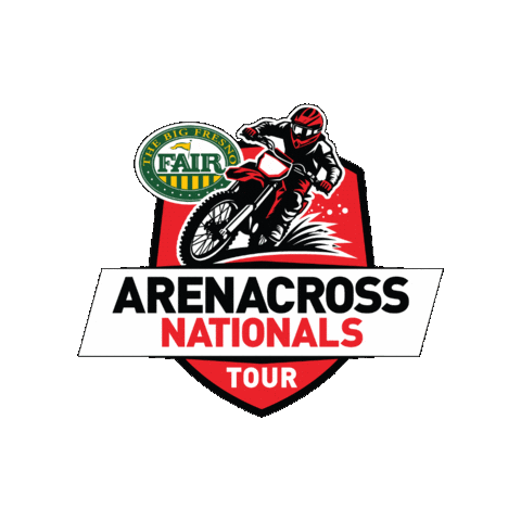 Arenacross Sticker by The Big Fresno Fair