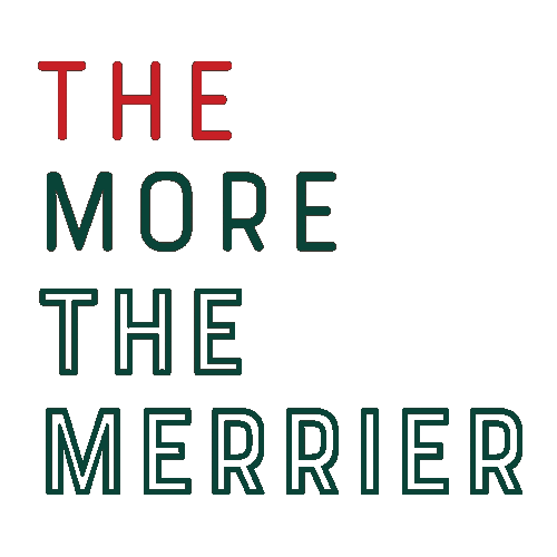 the more the merrier holiday 2018 Sticker by Allegro Coffee Company