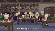 motorcycle gang GIF by South Park 