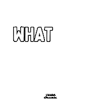 Wdyt What Do You Think Sticker by Pelangi Nusantara