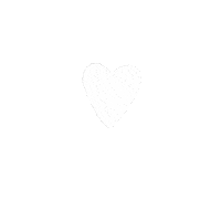 lwbean love heart white heart lily williams Sticker