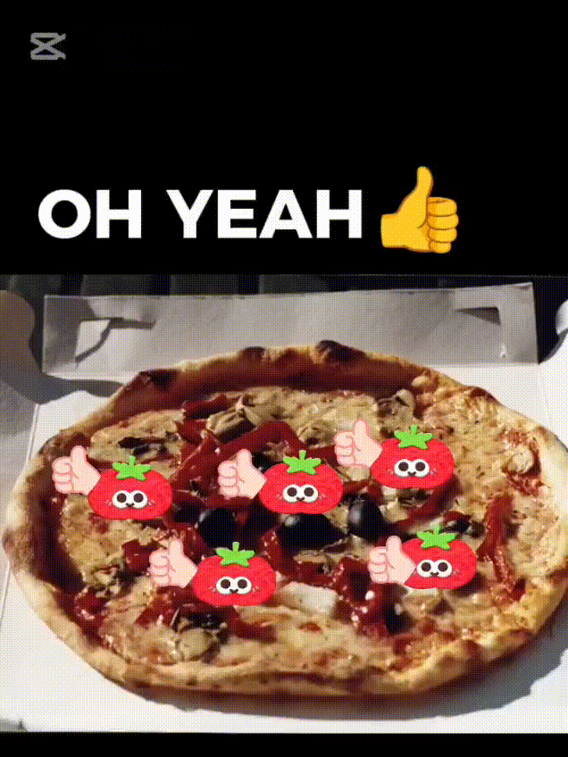 Pizza Tomato GIF by GIF IT UP