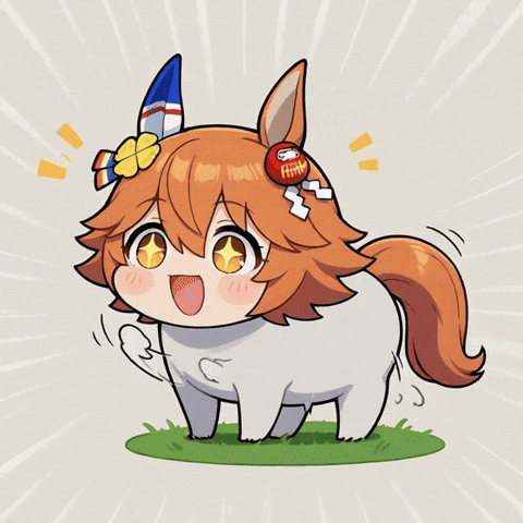 Horse Chibi GIF