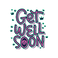 Feel Better Get Well Sticker by Thank You Hashem