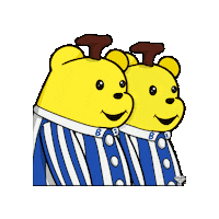 Bananas In Pyjamas Nft Sticker by SuperRareBears