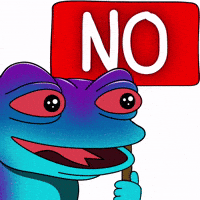 Sign No GIF by Snek
