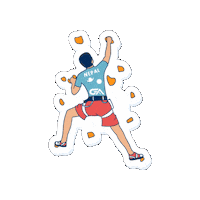 GorkhaAthletics trek hike nepal ga Sticker