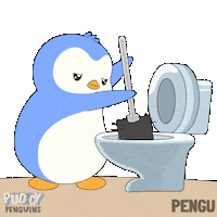 Penguin Clog Sticker by Pudgy Penguins