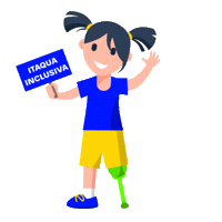 Inclusivo Sticker by delegadoboigues