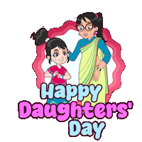 Celebration Daughter Sticker by Chhota Bheem