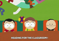 ike broflovski classroom GIF by South Park 