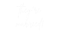 Just Married Love Sticker
