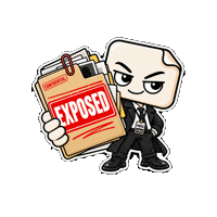 Breaking News Scandal Sticker by ZTIKIX