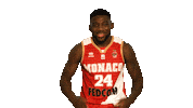 Yakuba Ouattara Basketball Sticker by MonacoBasket