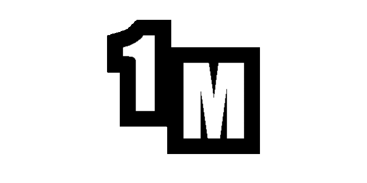 One Million 1M Sticker by cam/b - the photo brothers