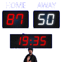 50 Away Sticker
