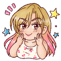 Happy Stars Sticker