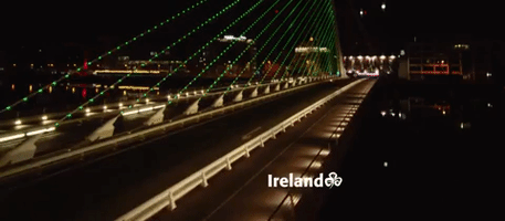 Hundreds of Drones Put on Aerial Display Over Dublin for Patrick's Day