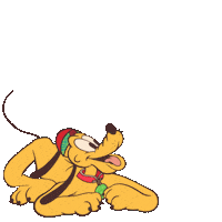 Pluto Blessing Sticker by Hong Kong Disneyland