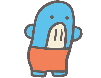 Spin Whale Sticker by KdeeStix