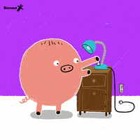 Pig Prase GIF by Bionaut