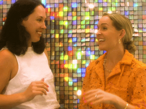 High Five Friends GIF by GIPHY IRL