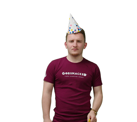 Party Birthday Sticker by Gobsmacked®