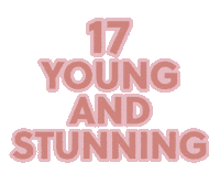 sydneysherrill seventeen 17 17th birthday 17 young and stunning Sticker