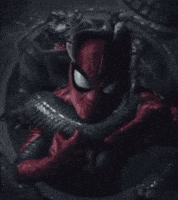 Spiderman Backshot GIF