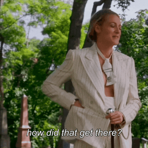 What Is This Oops GIF by Blake Lively Fan