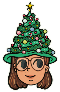Fun Christmas Sticker