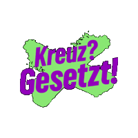 Klarekante Sticker by gruene_nrw