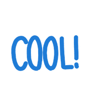 Cool Sticker by wakuta