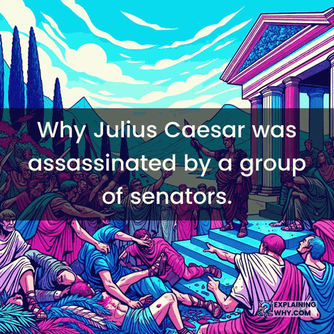 Julius Caesar Rome GIF by ExplainingWhy.com
