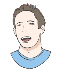 Chandler Bing Fun Sticker