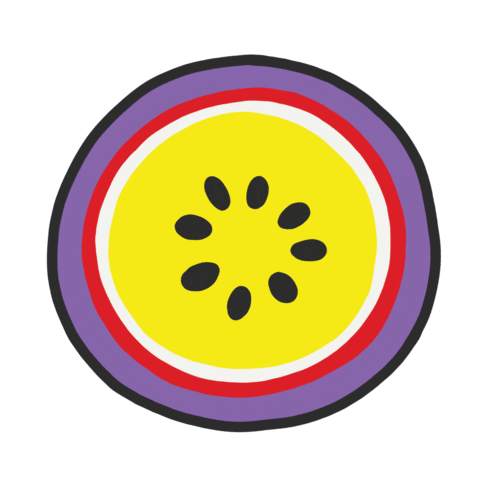 Mardi Gras Summer Sticker by Jeff McCann