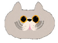 alicemck cat cats wild funnycat Sticker