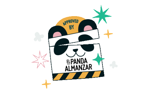 Panda Sticker by Happy Latin