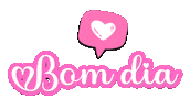 Bom Dia Heart Sticker
